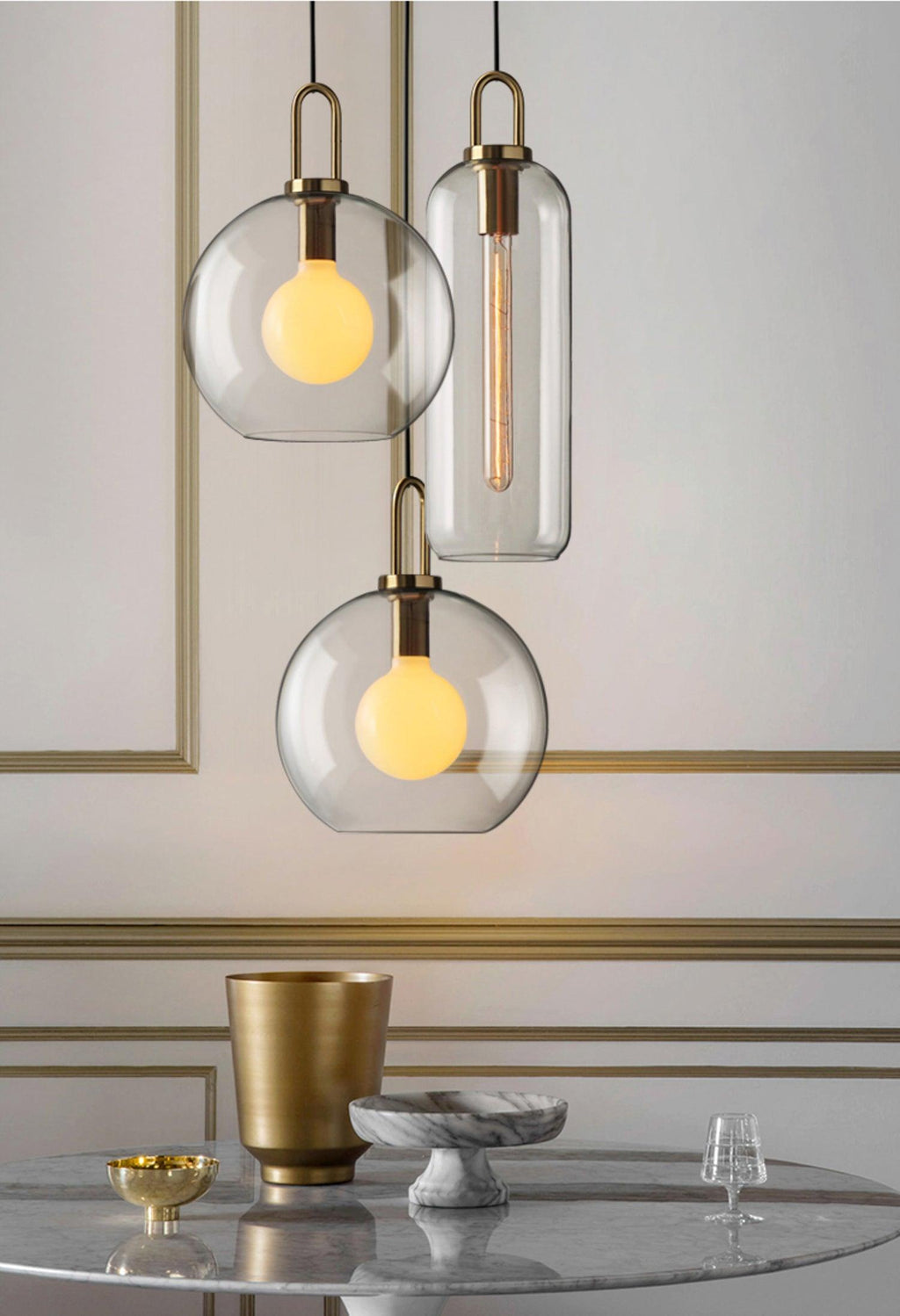 Lustra Suspension Pendule en Verre - Neutralighting