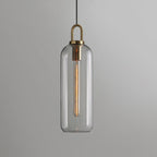 Solara Suspension en Verre Givré Swag Réglable - Neutralighting