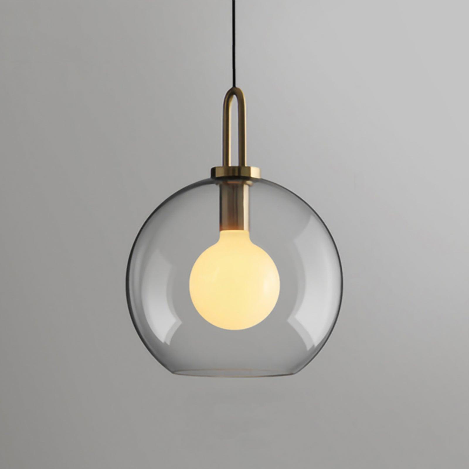 Solara Suspension en Verre Givré Swag Réglable - Neutralighting