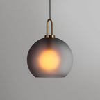 Solara Suspension en Verre Givré Swag Réglable - Neutralighting