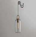 Solara Suspension en Verre Givré Swag Réglable - Neutralighting