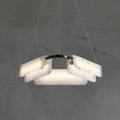 Syphaen Lustre Métal Albâtre Luxe Postmoderne - Neutralighting