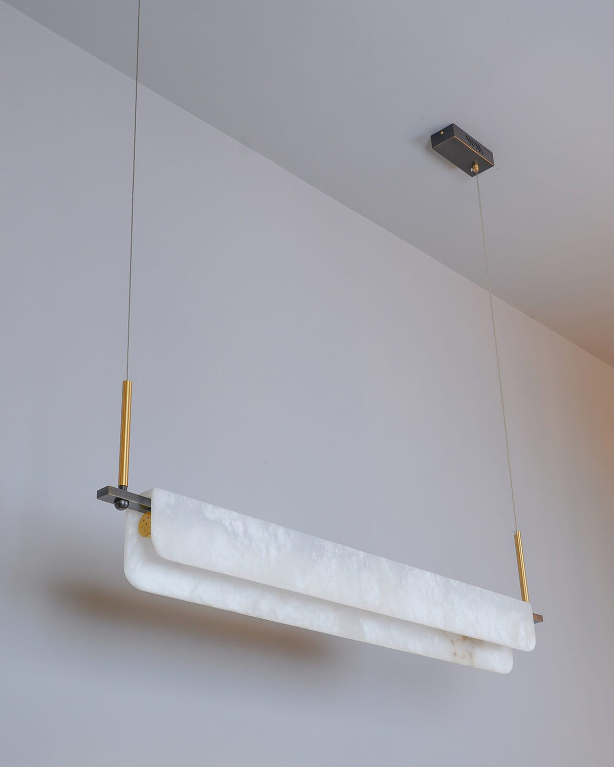 Eshaisra Suspension Métal Albâtre Minimaliste Moderne - Neutralighting