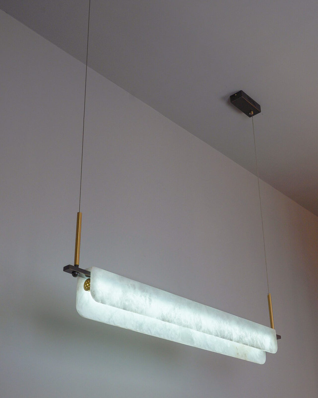 Eshaisra Suspension Métal Albâtre Minimaliste Moderne - Neutralighting
