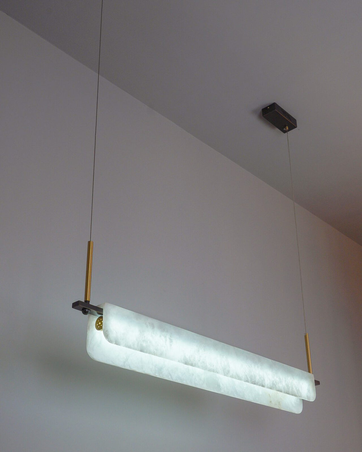 Eshaisra Suspension Métal Albâtre Minimaliste Moderne - Neutralighting