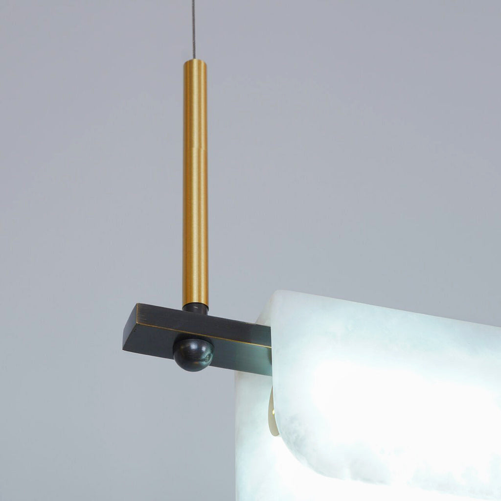 Eshaisra Suspension Métal Albâtre Minimaliste Moderne - Neutralighting