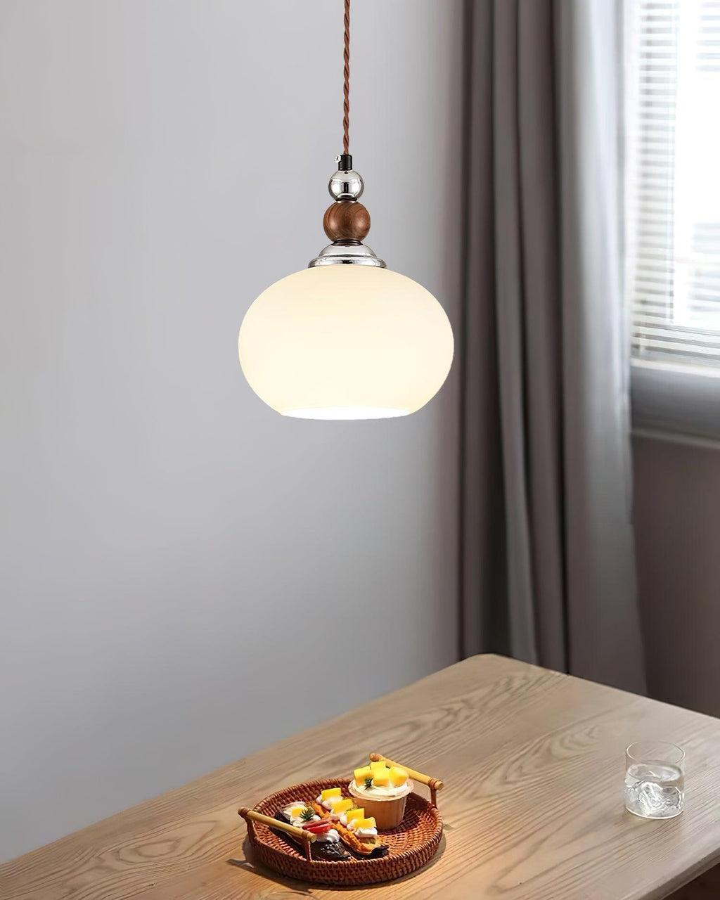 Luna Suspension Lampe en Verre Moderne - Neutralighting