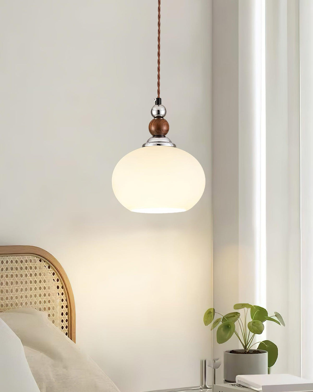 Luna Suspension Lampe en Verre Moderne - Neutralighting