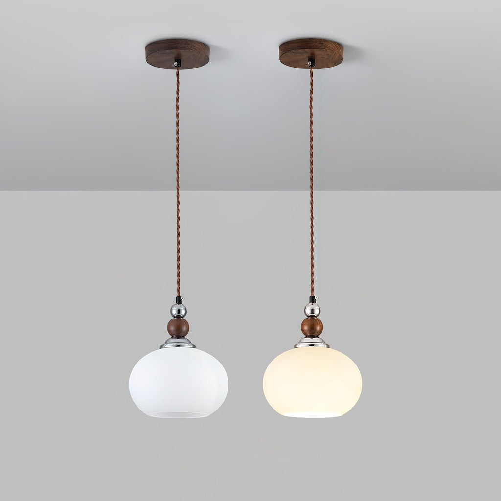 Luna Suspension Lampe en Verre Moderne - Neutralighting