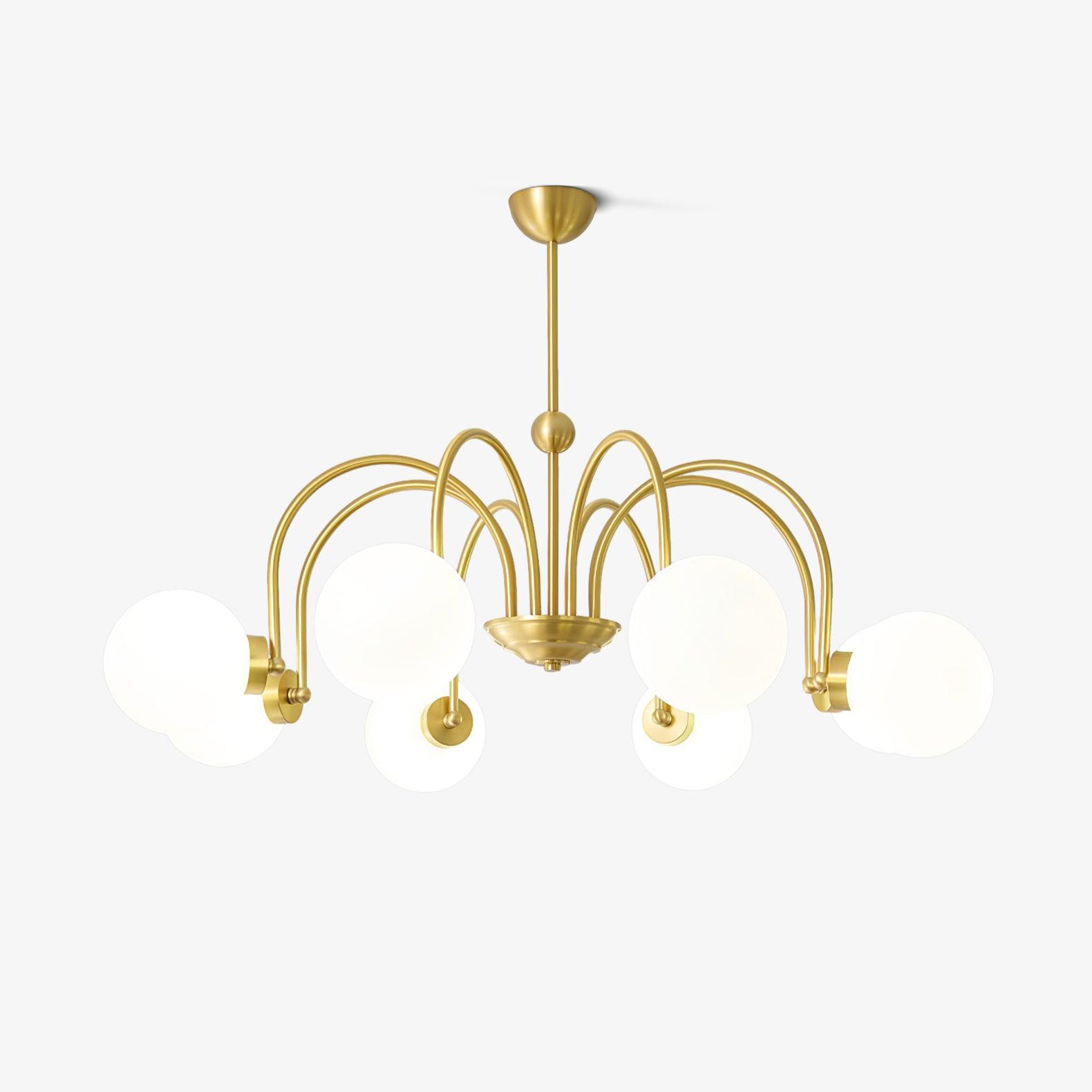 Aurora Luxe Verre Lustre - Neutralighting