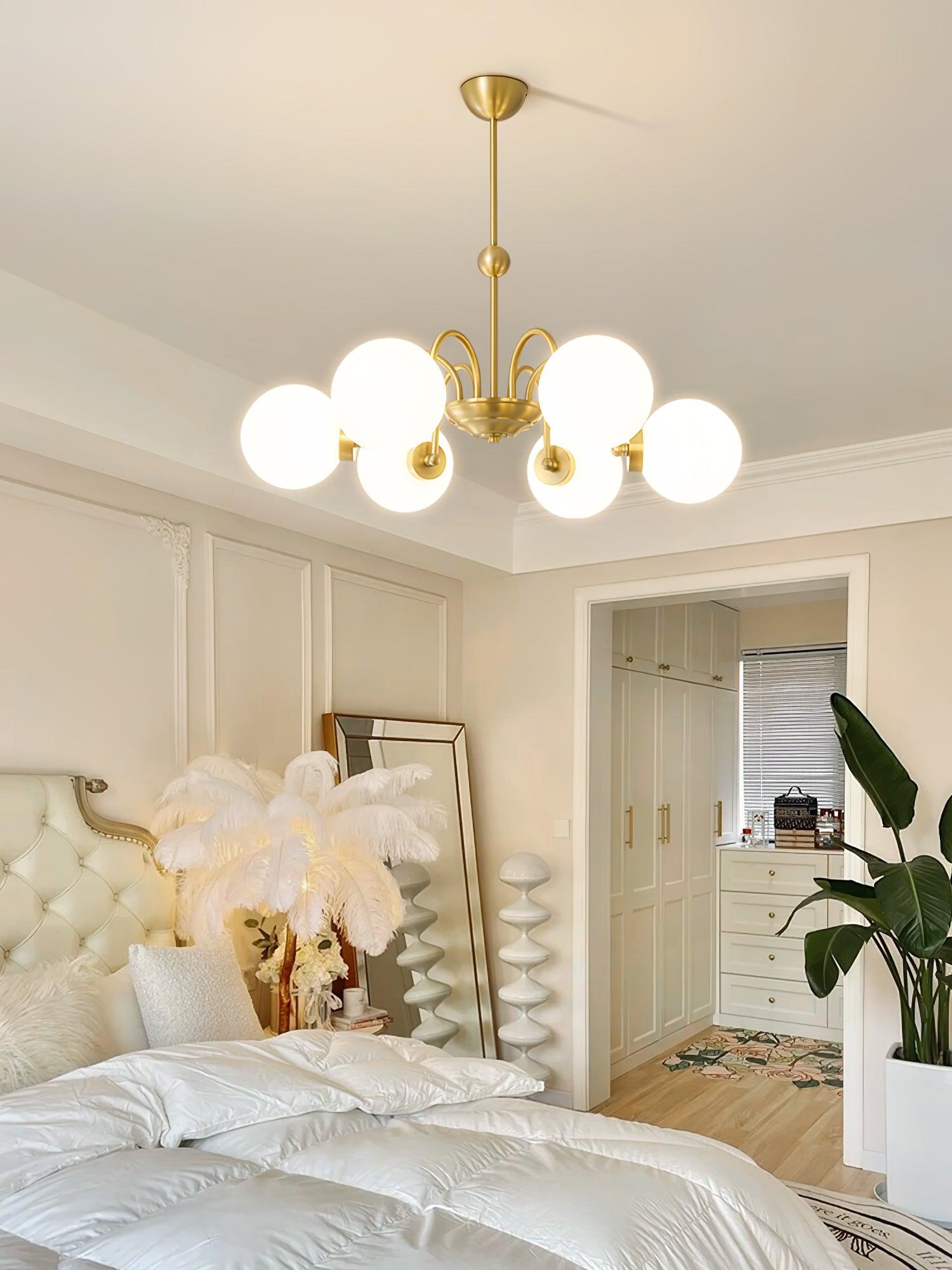 Aurora Luxe Verre Lustre - Neutralighting
