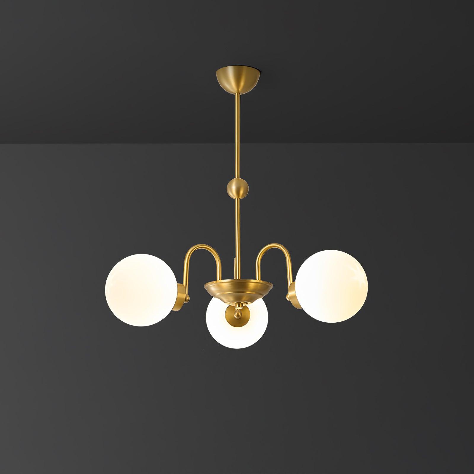 Aurora Luxe Verre Lustre - Neutralighting