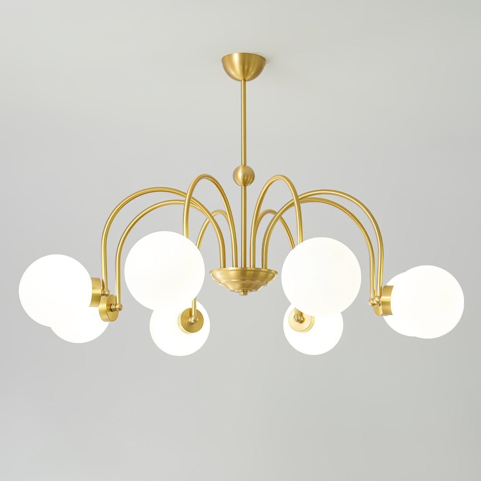 Aurora Luxe Verre Lustre - Neutralighting