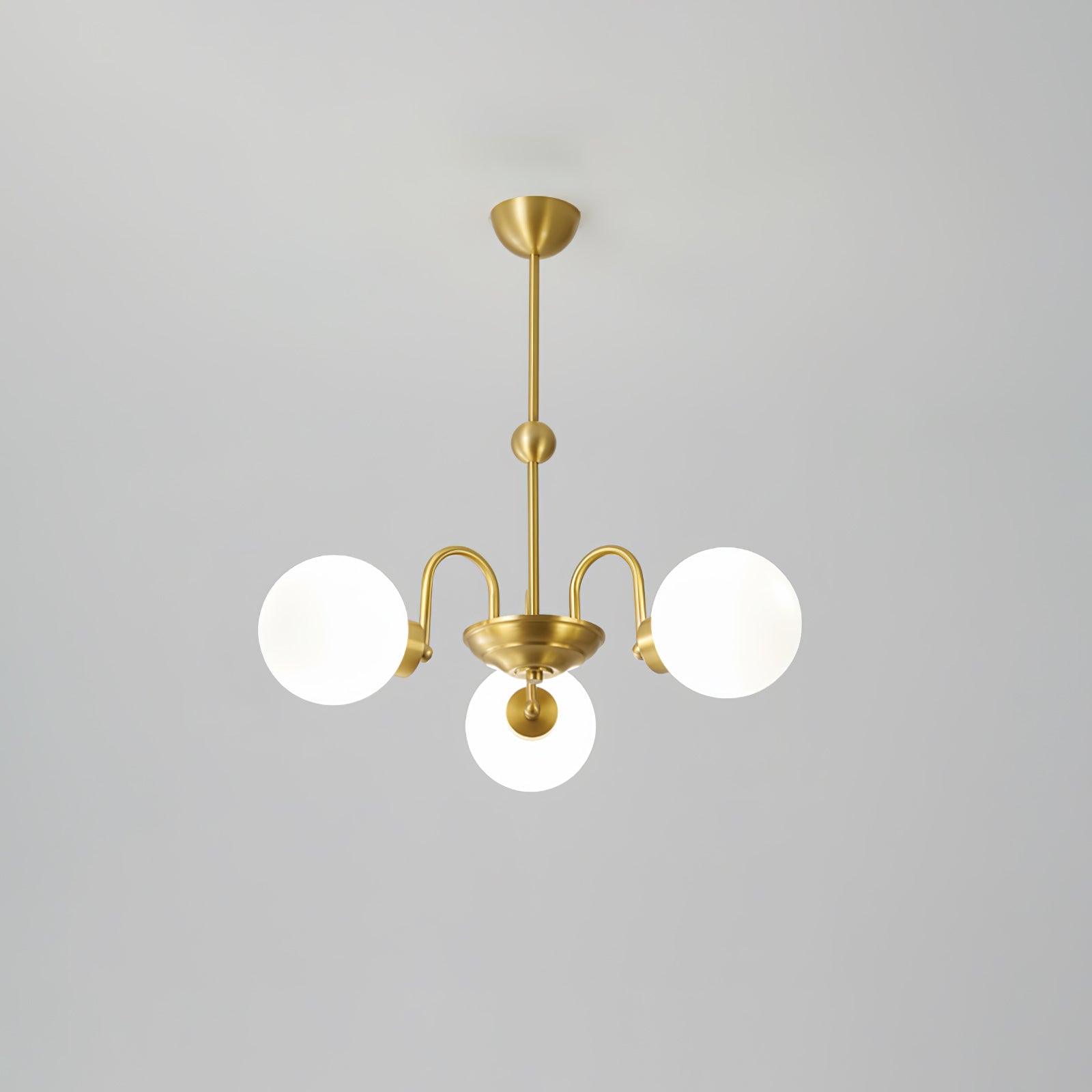 Aurora Luxe Verre Lustre - Neutralighting