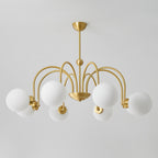 Aurora Luxe Verre Lustre - Neutralighting
