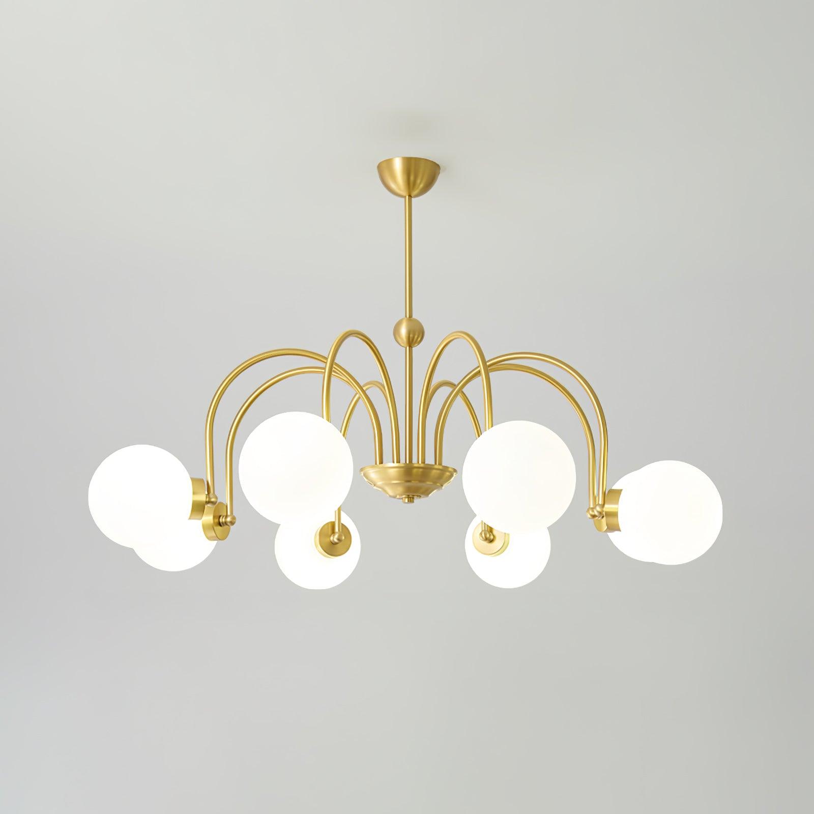 Aurora Luxe Verre Lustre - Neutralighting