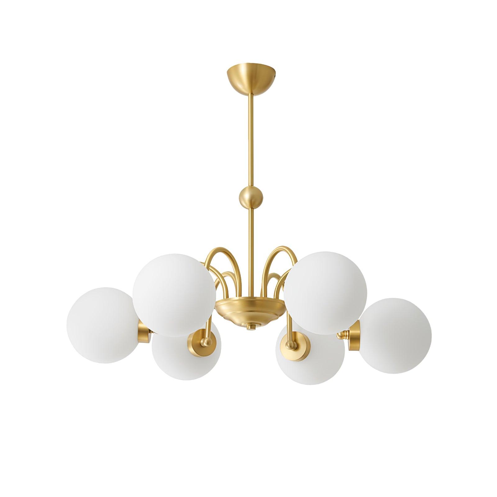 Aurora Luxe Verre Lustre - Neutralighting