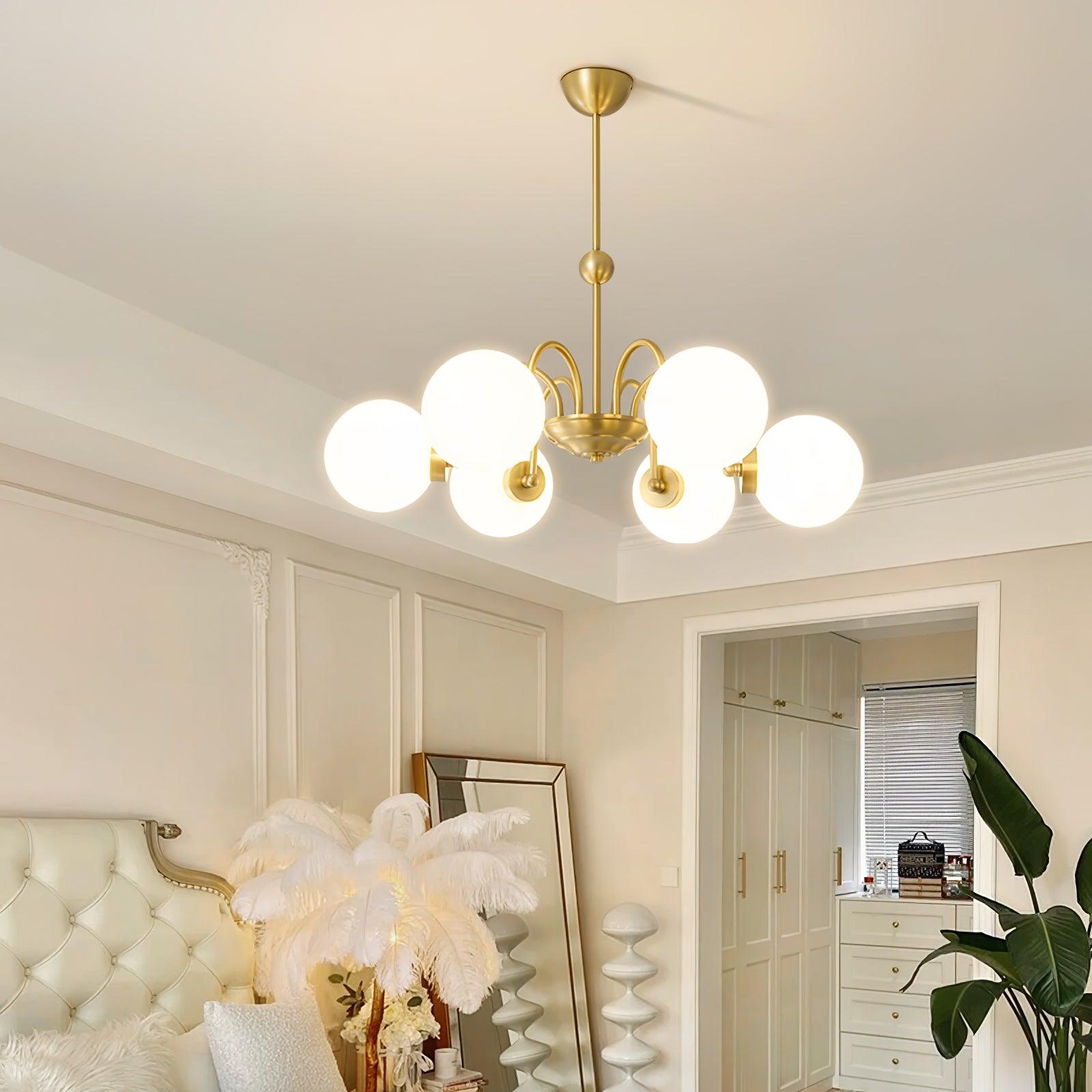 Aurora Luxe Verre Lustre - Neutralighting
