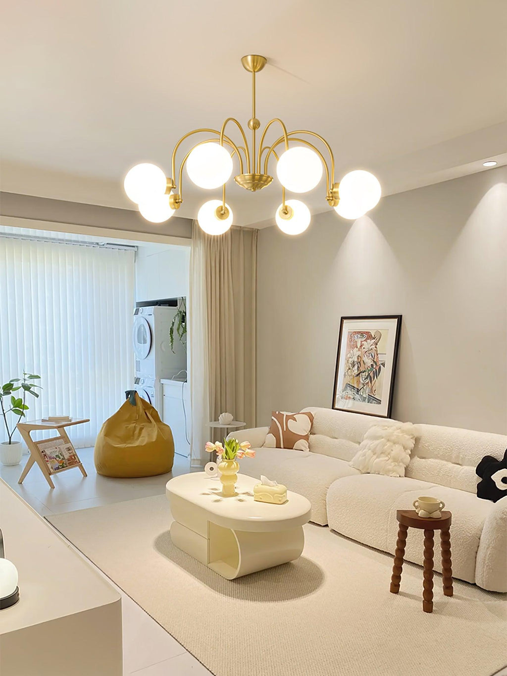 Aurora Luxe Verre Lustre - Neutralighting