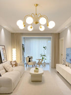 Aurora Luxe Verre Lustre - Neutralighting