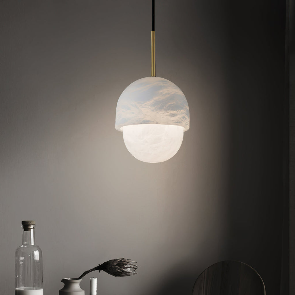 Aurzorus Suspension Albâtre Art Moderne - Neutralighting