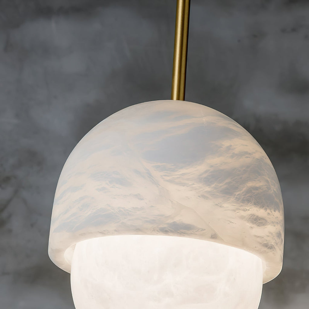 Aurzorus Suspension Albâtre Art Moderne - Neutralighting