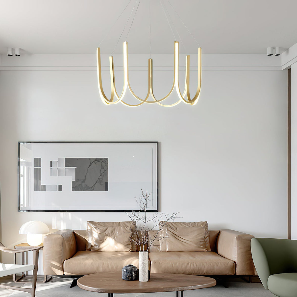 Otheara Lustre Métal LED Minimaliste Moderne - Neutralighting