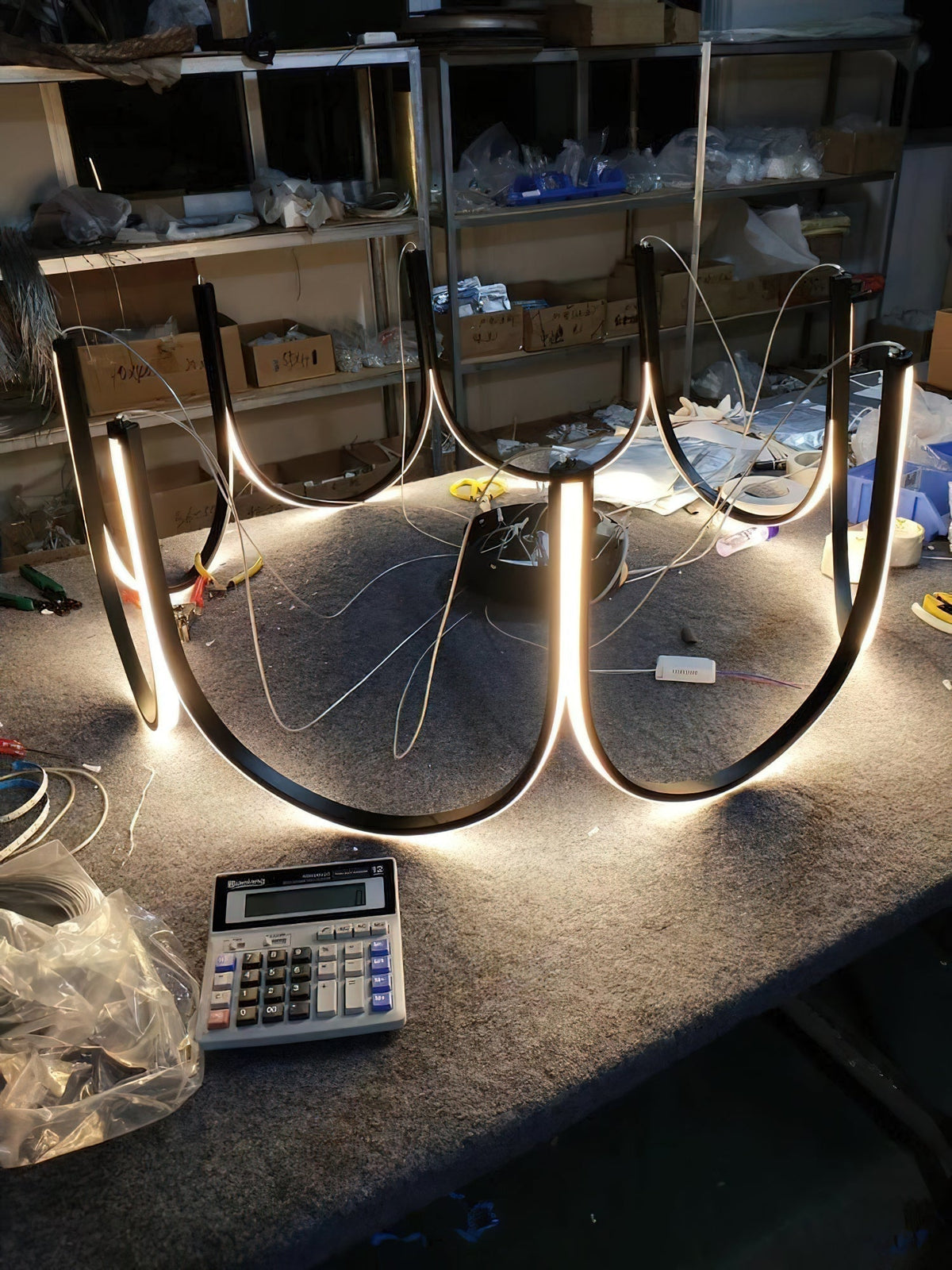 Otheara Lustre Métal LED Minimaliste Moderne - Neutralighting