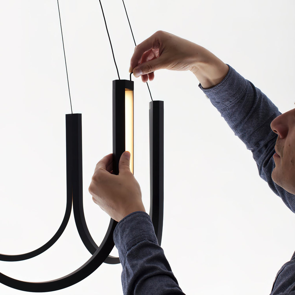 Otheara Lustre Métal LED Minimaliste Moderne - Neutralighting