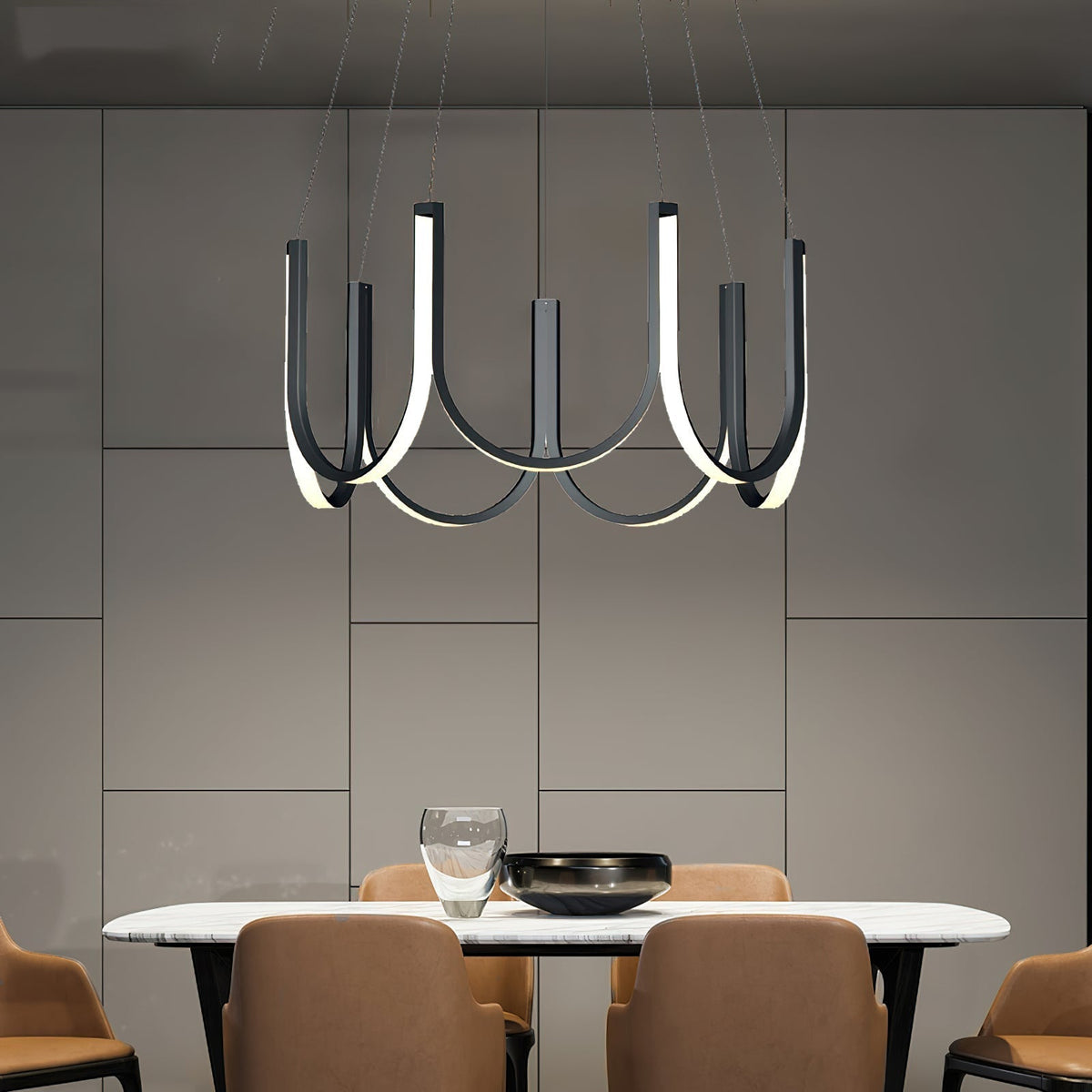 Otheara Lustre Métal LED Minimaliste Moderne - Neutralighting