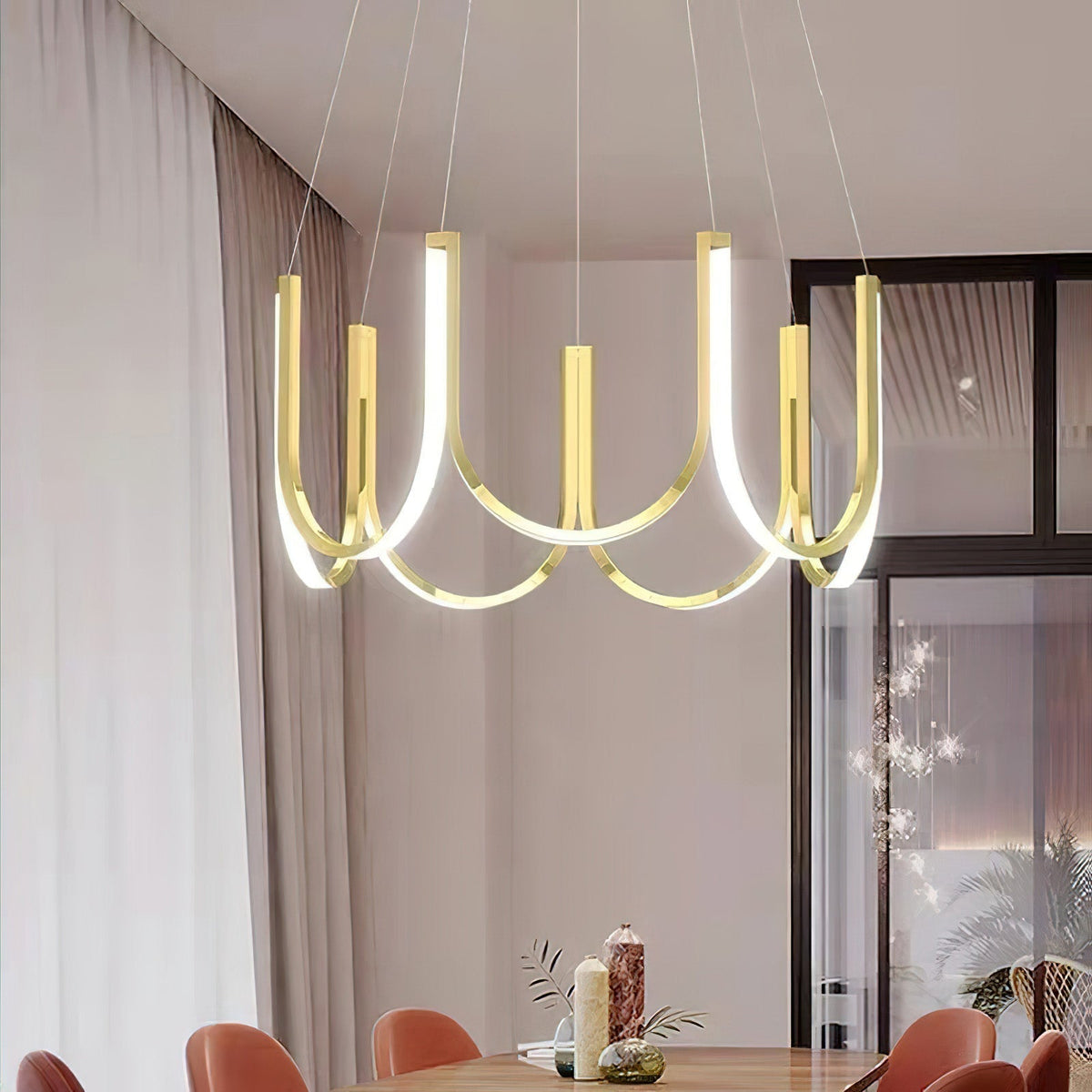 Otheara Lustre Métal LED Minimaliste Moderne - Neutralighting