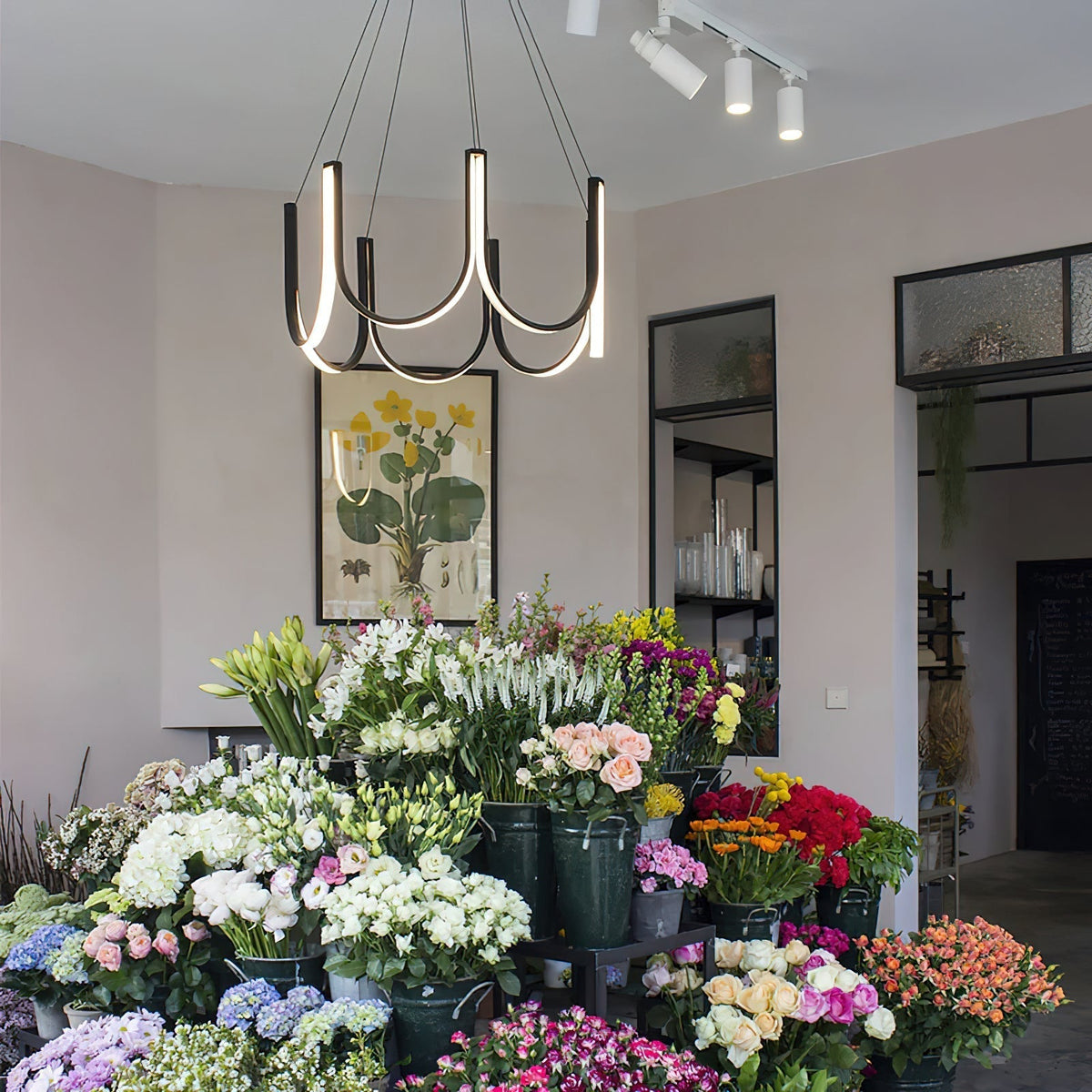 Otheara Lustre Métal LED Minimaliste Moderne - Neutralighting