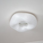 Solara Plafonnier en Forme de Nuage en Soie Élégant - Neutralighting