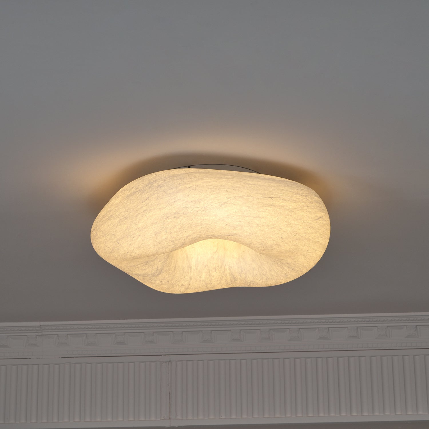 Solara Plafonnier en Forme de Nuage en Soie Élégant - Neutralighting