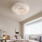 Solara Plafonnier en Forme de Nuage en Soie Élégant - Neutralighting