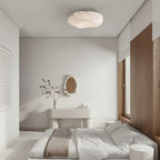 Solara Plafonnier en Forme de Nuage en Soie Élégant - Neutralighting