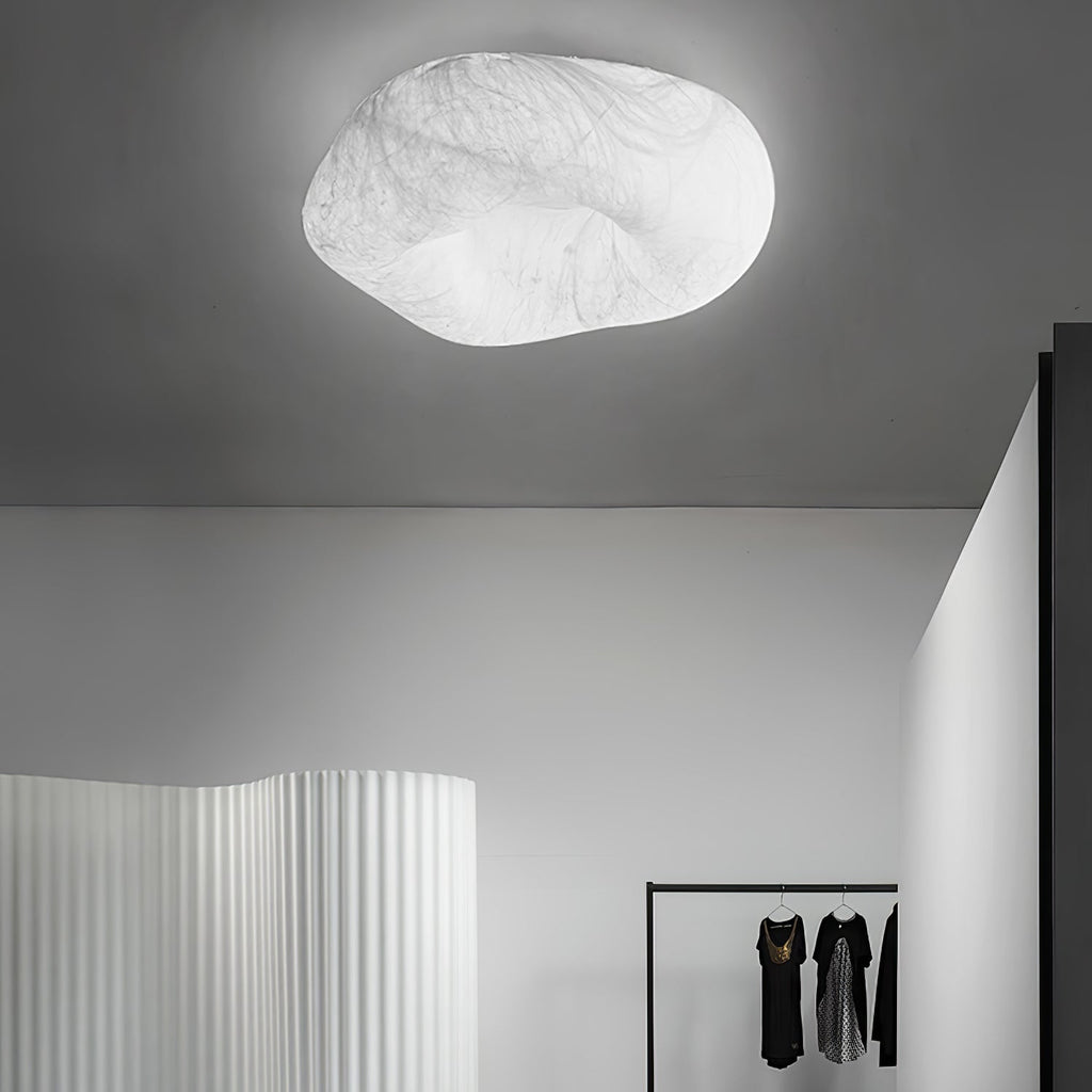 Solara Plafonnier en Forme de Nuage en Soie Élégant - Neutralighting