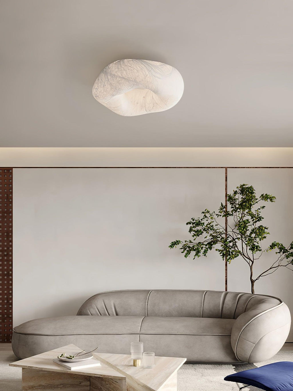 Yunduo Plafonnier Soie Nuage Forme Moderne - Neutralighting