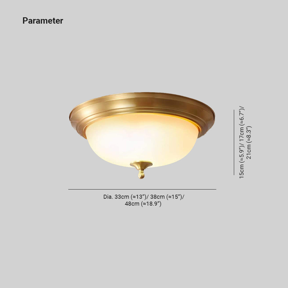 Silva LED Plafonnier Métal Salon Chambre à Coucher - Neutralighting