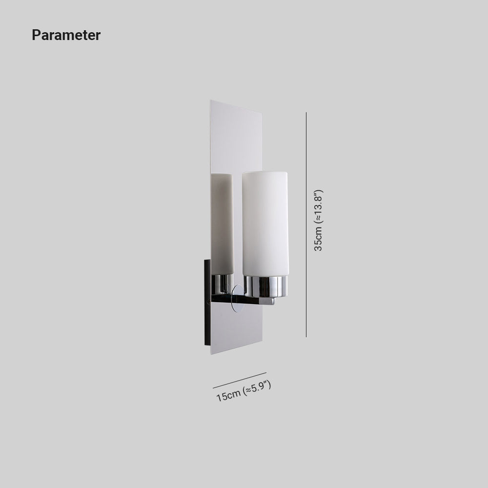 Arisha Moderne Simple Métal Verre Intérieur Applique Murale Couloir - Neutralighting
