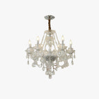 Silva Français Cristal Métal Lustre Salon Salle à Manger - Neutralighting