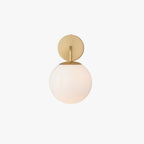 Valentina Français Métal Verre Intérieur Applique Murale Chambre à Coucher - Neutralighting