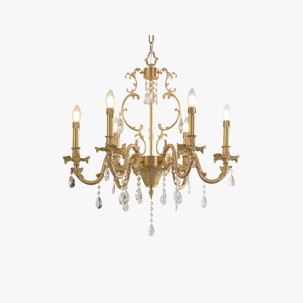 Silva Luxe Lustre Métal Verre Salon Salle à Manger - Neutralighting