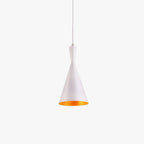 Haillie En Forme de Cône Conique Suspension Métal Chambre à Coucher - Neutralighting