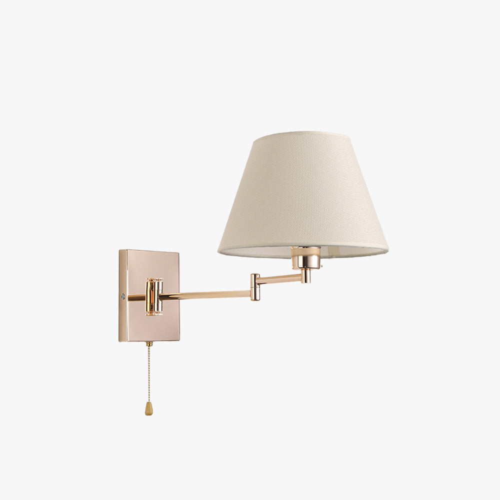 Epoch Décoratif Intérieur Applique Murale Métal Tissu Salle d'Étude Salon - Neutralighting