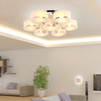 Arisha Moderne Rond Acrylique Verre Plafonnier Couloir - Neutralighting