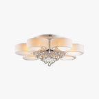 Arisha Moderne Rond Acrylique Verre Plafonnier Couloir - Neutralighting