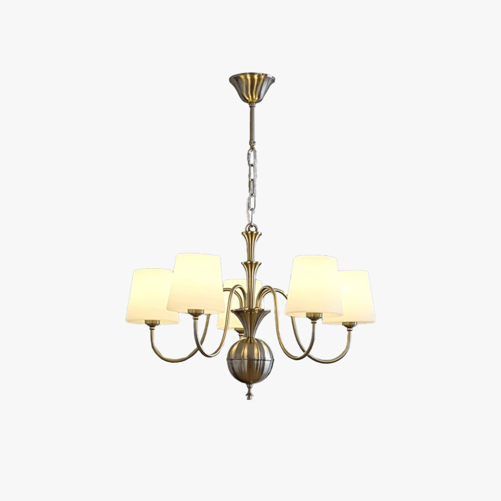 Silva Ancien Métal Verre Lustre Salle d'Étude Chambre à Coucher - Neutralighting
