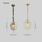Silva Moderne Métal Cristal Suspension Chambre à Coucher - Neutralighting