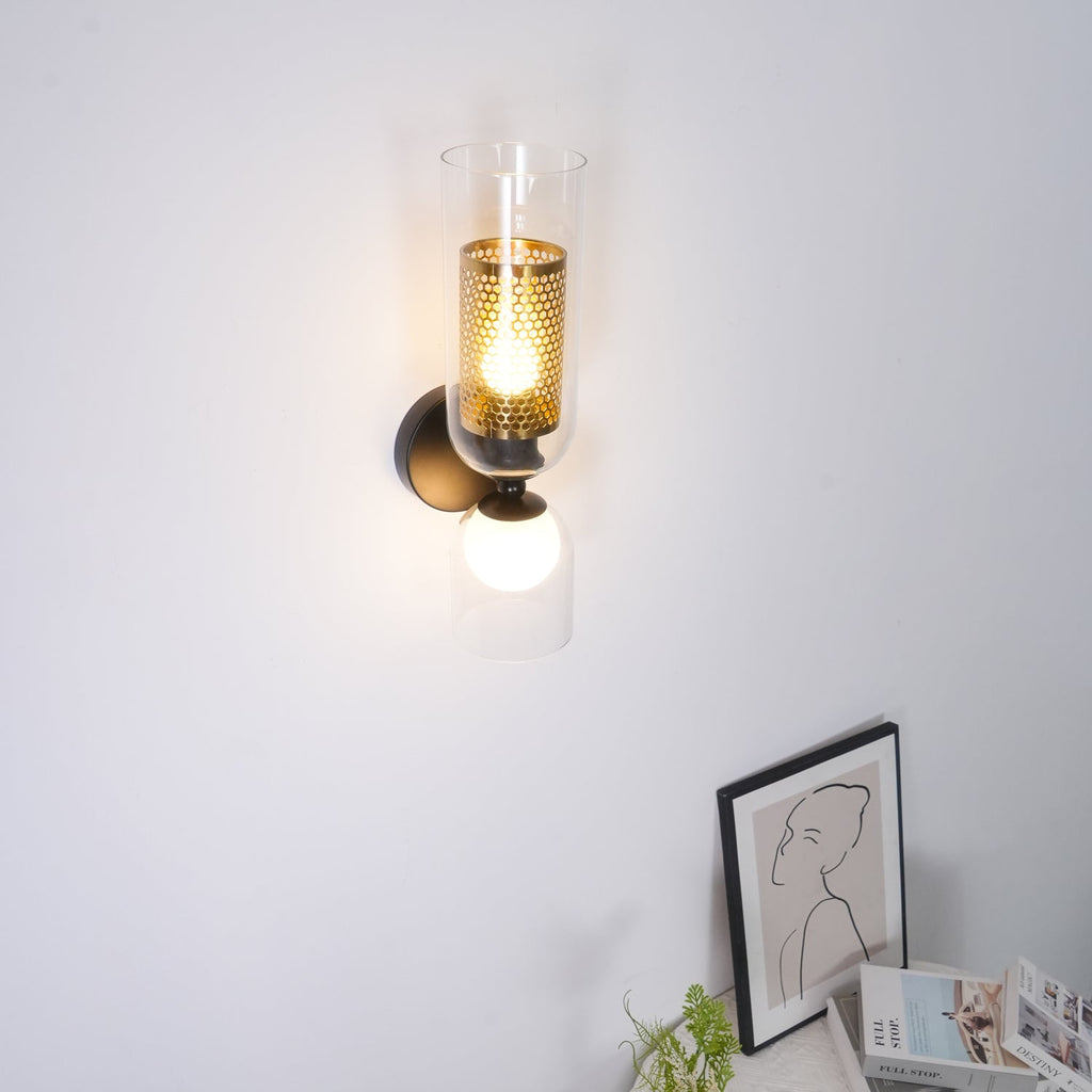 Alvynan Applique Murale en Verre Art Nordique Premium - Neutralighting